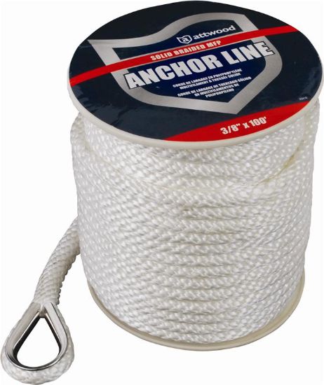 ATTWOOD MARI 3/8X100 SOLID BRAIDED MFP - 117241