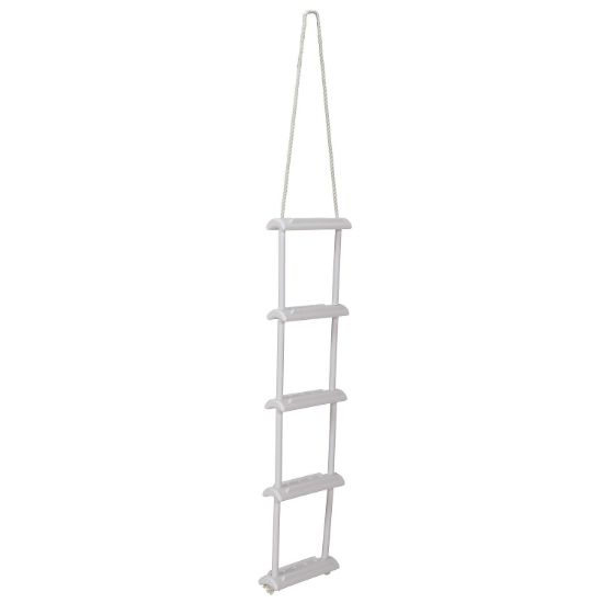 ATTWOOD MARI ROPE LADDER WHITE - 118654
