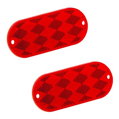 BARGMAN OBLONG REFLECTOR #92 RED - 7178010