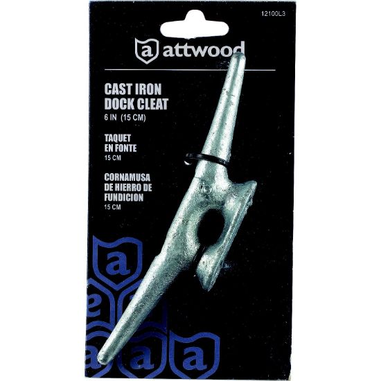 ATTWOOD MARI 6' IRON DOCK CLEAT - 12100L3