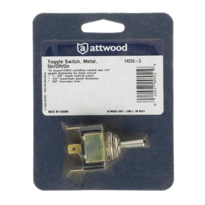 ATTWOOD MARI 3 POSITION TOGGLE SWITCH - 142553