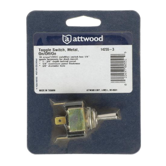 ATTWOOD MARI 3 POSITION TOGGLE SWITCH - 142553
