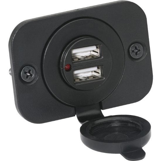 ATTWOOD MARI DUAL USB ADAPTOR - 142686