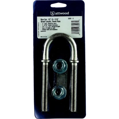 ATTWOOD MARI BOW EYE-U BOLT   .50 - 33923