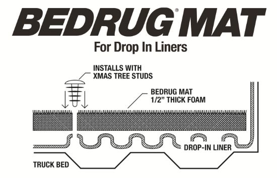 BEDRUG RAM DROP IN MAT 6.25' - BMT02SBD