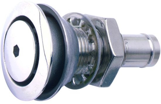 ATTWOOD MARI FLUSH FUEL VENT ST. SS - 660313