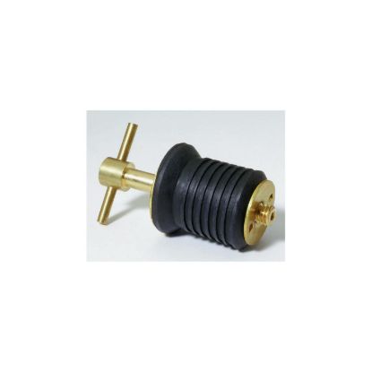 ATTWOOD MARI PLUG-T DRAIN BR - 7526A7