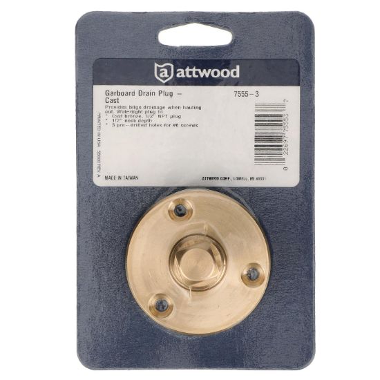 ATTWOOD MARI GARBOARD DRAIN - 75553
