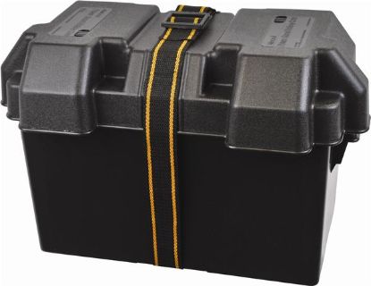 ATTWOOD MARI 27/27M BATTERY BOX BLACK - 90671