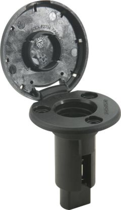 ATTWOOD MARI ASM-RND BASE  OM  BK 2PIN - 910R2PSB7