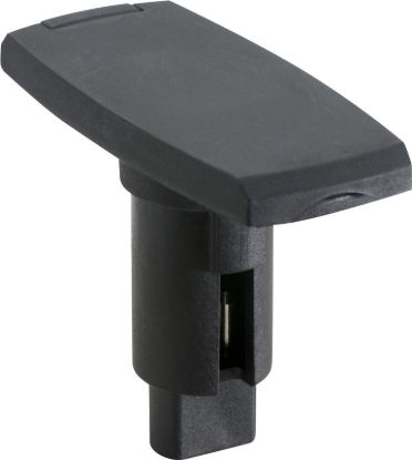 ATTWOOD MARI ASM-RECT BASE  BLK  2 PIN - 910V2PB7