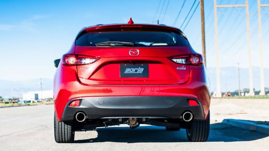 BORLA 2016 MAZDA 3 REAR SECTION - 11918