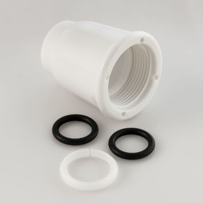 EMPIRE FAUCE SPOUT NUT KIT W/O'RING-WH - CRDSPTNUTW