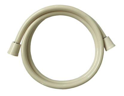 EMPIRE FAUCE 1-FUNCTION 60'VNYL SHWR HSE BISCUIT - CRDUHS60B