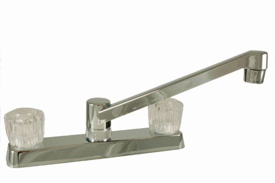 EMPIRE FAUCE 8'  KIT W/ D-SPOUT CHRM - JW800F