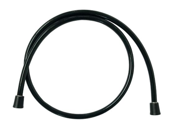 EMPIRE FAUCE 1-FUNCT 60' SHWER HSE ONLY - BLCK - RDUHS60BLK