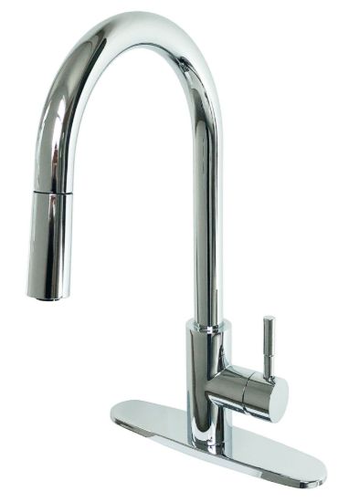EMPIRE FAUCE METAL KITCHEN PULLDOWN FAUCET  BULL - SL4000CHA