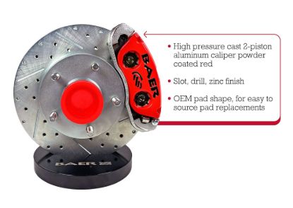 BAER BRAKES FRONT CLASSIC BRAKE CONVERSION - 4261561R