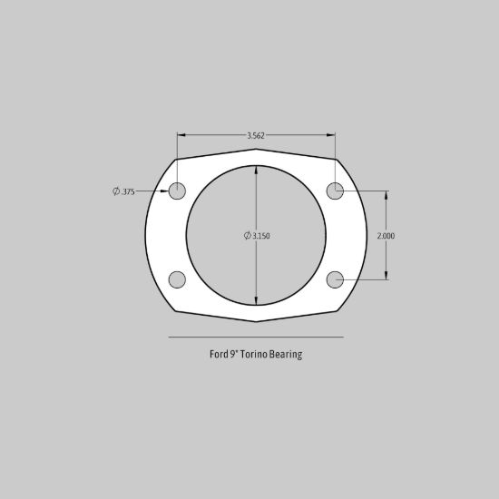 BAER BRAKES BISCAYNE 58-70 RR CLAW - 4262263R