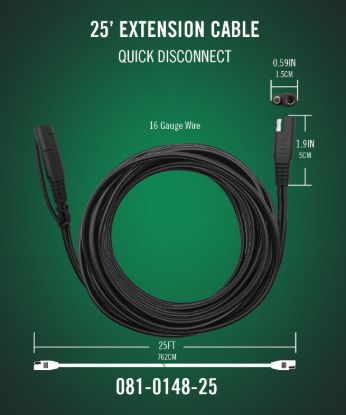 BATTERY TEND QUICK DISCNN EXT - 081014825