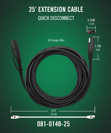 BATTERY TEND QUICK DISCNN EXT - 081014825