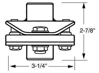 BORGESON OEM STYLE RAG JOINT - 055043