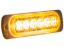 BUYERS PROD LIGHT STROBE 4-3/8IN 6-LED AMBER - 8891900