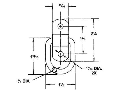 BUYERS PROD ROPE RING - B20