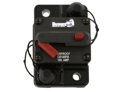 BUYERS PROD CIRCUIT BREAKER 100AMP PUSH-TO-TRIP - CB100PB