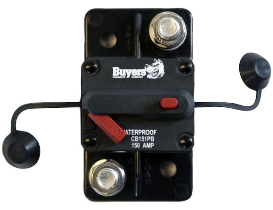 BUYERS PROD CIRCUIT BREAKER 150 AMP  PUSH-TO-TR - CB151PB