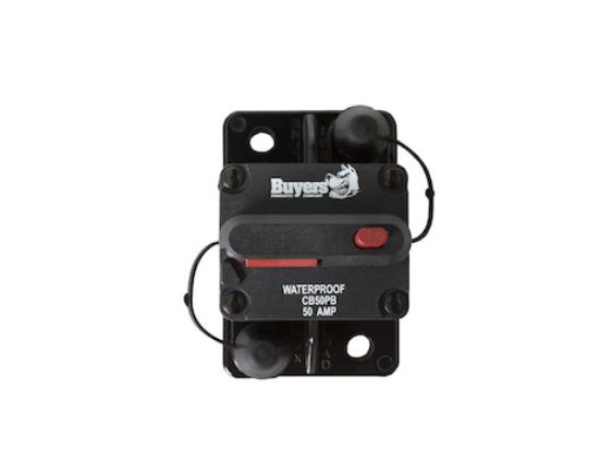 BUYERS PROD CIRCUIT BREAKER 80 AMP PUSH-TO-TRIP - CB80PB