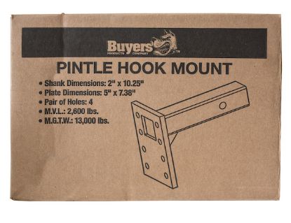 BUYERS PROD PINTLE MOUNT 3 POSN 10INSHANK - PM107