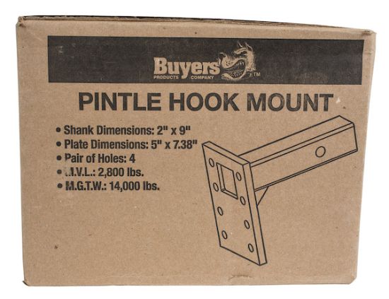 BUYERS PROD PINTLE HK SHANK BAR W/10' - PM87
