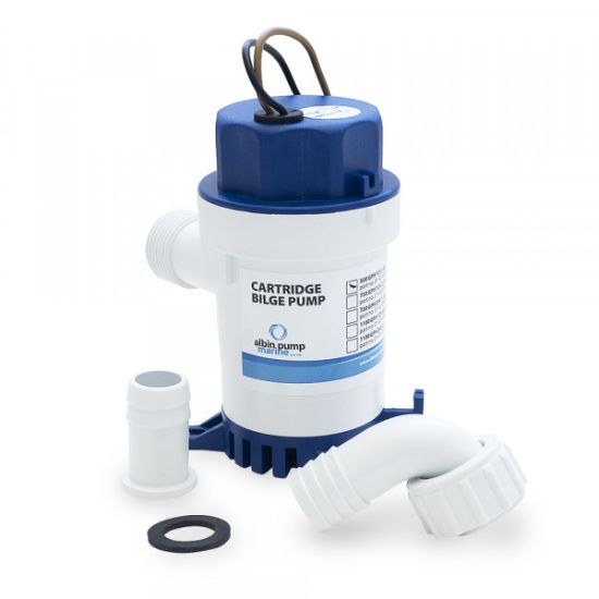 ALBIN CARTRIDGE BILGE PUMP 500 GPH 12V - 0102002