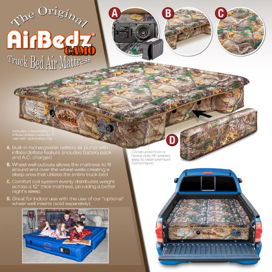 AIRBEDZ CAMO ABZ 6 BED BLT-IN PMP - PPI402