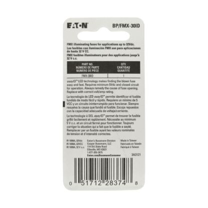 BUSSMANN 1 EASYID MAXI FUSE 30ID - BPFMX30ID