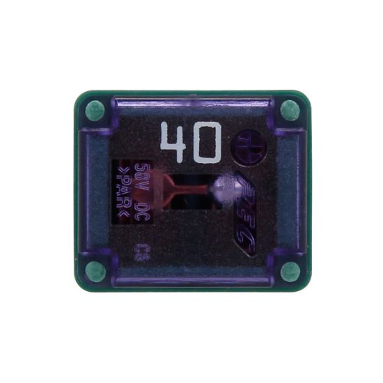 BUSSMANN LOW-PROFILE FMX FUSES-GRE - BPFMX40LPR