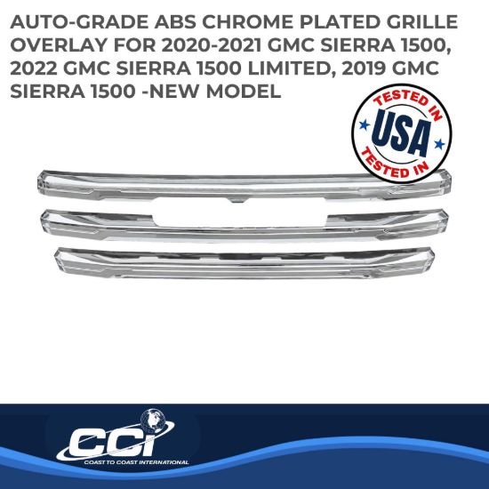 COAST2COAST GI 19-22 SIERRA CHROME BAR 3PC - GI172