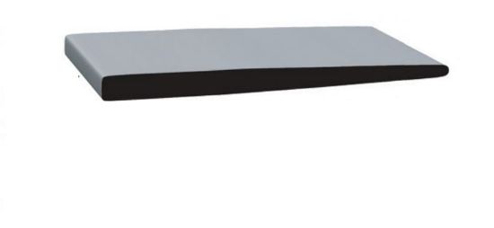 CLEAN SEAL .250 X 2.75 'WIPER' EPDM  W/ST  BLK - 2877ST50