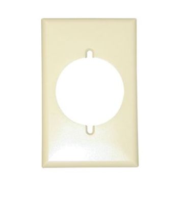 COOPER WIRE RECEPTACLE COVER IVORY - 2168VBOX