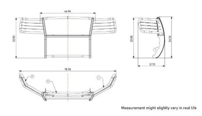 BLACK HORSE 2007-2013 CHEVROLET AVALANCHE 1500 - 7A037400MA
