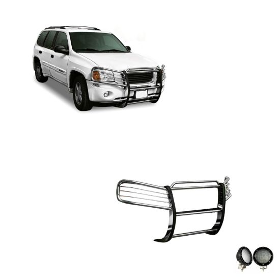 BLACK HORSE GRILLE GUARD KIT - 7GD26MSSPB