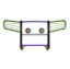 BLACK HORSE GRILLE GUARD KIT - 7H151402FR