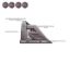 BLACK HORSE ARMOUR II ROLL BAR KIT - AR205BPLFR