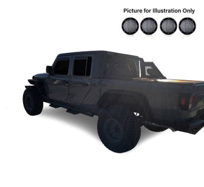 BLACK HORSE ARMOUR II ROLL BAR KIT - AR209BPLFB