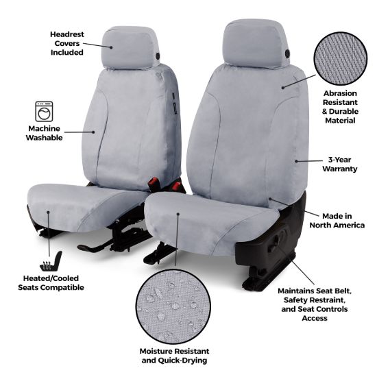 COVERCRAFT ST SAVR 2ND RW PLYCTN GRY - SS8398PCGY