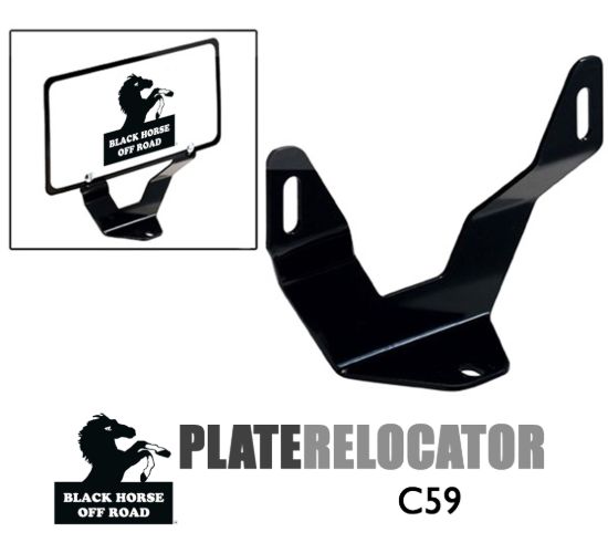 BLACK HORSE UNIVERSAL PLATE RELOCATOR-PLATE RE - C59