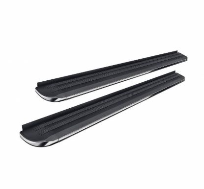 BLACK HORSE EXCEED RUNNING BOARD BLACK - EXF1270