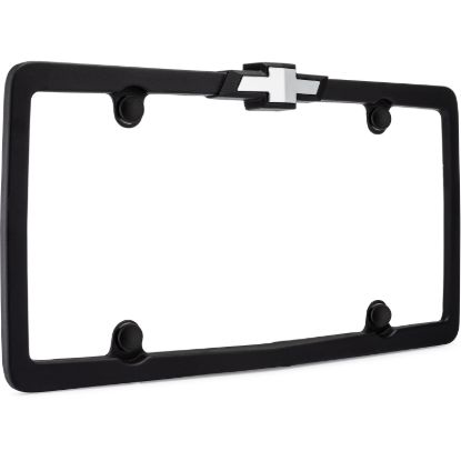 CRUISER LICENSE PLATE FRAMES  CHEVY  MATTE - 10450