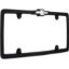 CRUISER LICENSE PLATE FRAMES  CHEVY  MATTE - 10450